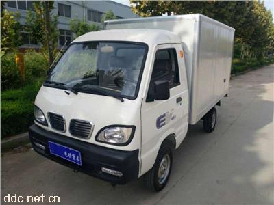  凯驰2座带门箱式电动货车载重1吨